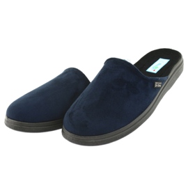 Befado 125m Hausschuhe für Diabetiker marineblau 5
