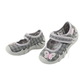 Befado Kinderschuhe 109P189 grau 3