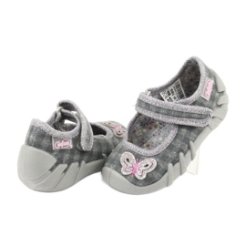 Befado Kinderschuhe 109P189 grau 4