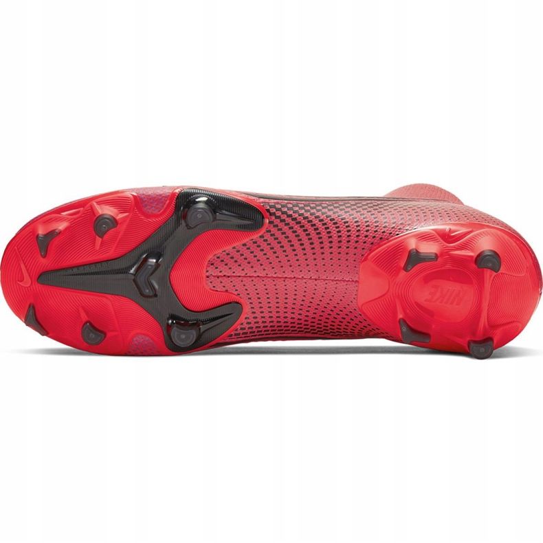 Nike Mercurial Superfly 7 Academy FG / MG M AT7946 606 Fußballschuhe navy blau rot 2