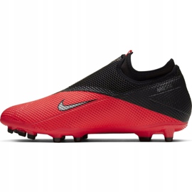 Nike Phantom Vsn 2 Academy Df FG / MG M CD4156-606 Fußballschuhe rot rot 2