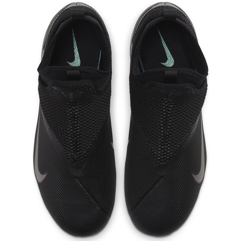 Nike Phantom Vsn 2 Academy Df FG / MG Jr CD4059-010 Fußballschuhe schwarz schwarz 1