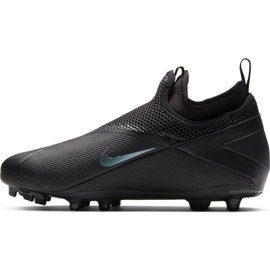 Nike Phantom Vsn 2 Academy Df FG / MG Jr CD4059-010 Fußballschuhe schwarz schwarz 2