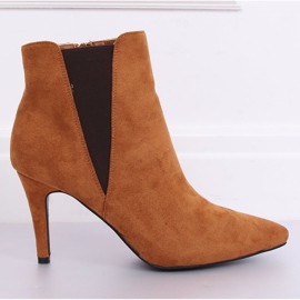 Chelsea-Boots mit Stilettoabsatz camel TX-1852 Camel braun 1
