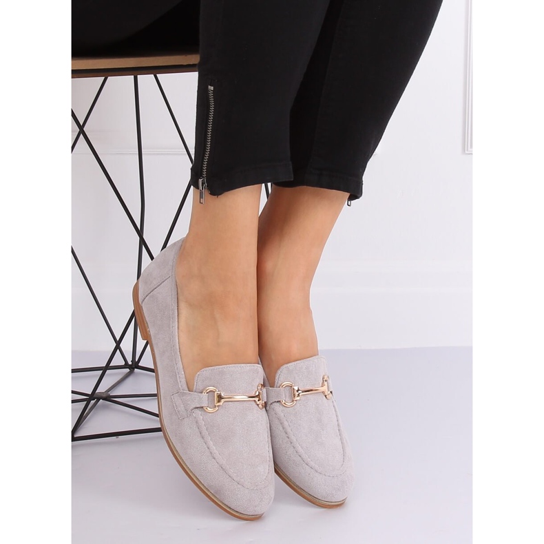 Grau Damen Slipper T355P Grau 2