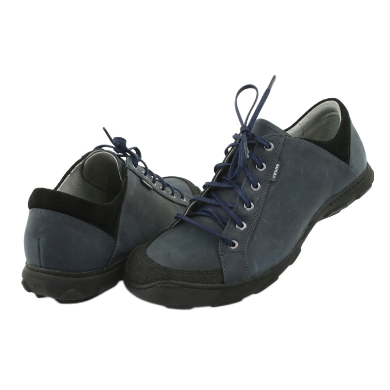 Grenade Badura 3176 Sportschuhe schwarz marineblau 4