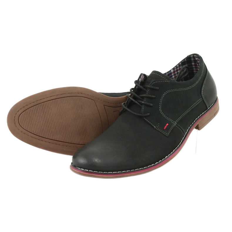 American Club CY01 Herren Schnürschuh schwarz 5