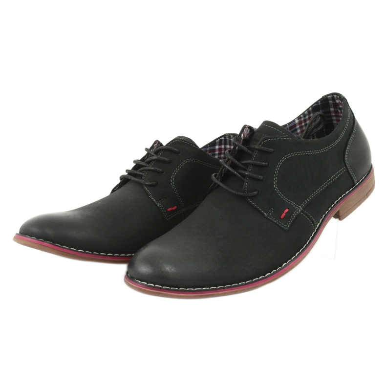 American Club CY01 Herren Schnürschuh schwarz 3