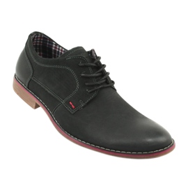 American Club CY01 Herren Schnürschuh schwarz 1