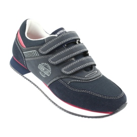 American Club Amerikanische marineblaue RH21 Schuhe rot 1