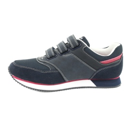 American Club Amerikanische marineblaue RH21 Schuhe rot 2