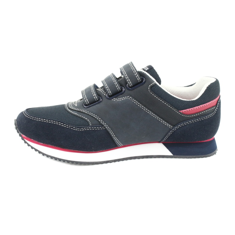 American Club Amerikanische marineblaue RH21 Schuhe rot 2