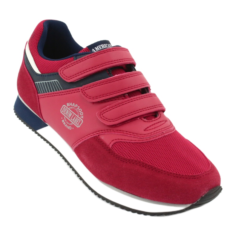 American Club Amerikanische rote Sportschuhe RH21 marineblau 1