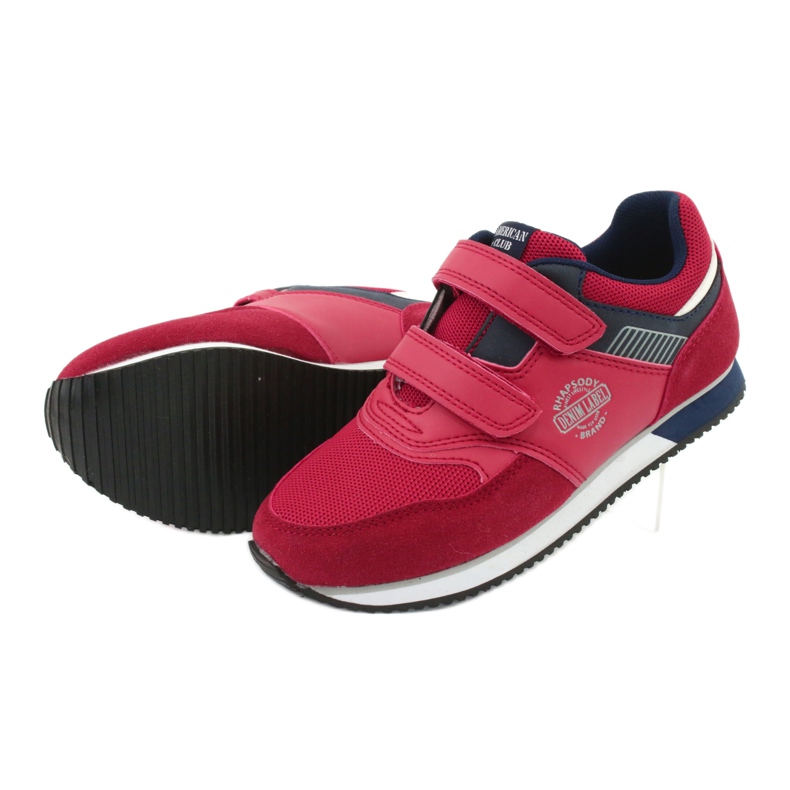 American Club Amerikanische rote RH20 Sportschuhe weiß marineblau 5