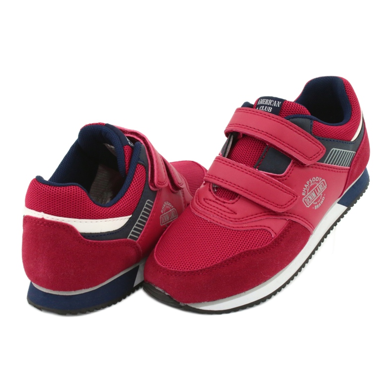 American Club Amerikanische rote RH20 Sportschuhe weiß marineblau 4