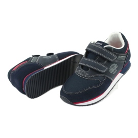 American Club Amerikanische Sportschuhe, marineblau RH20 rot 5
