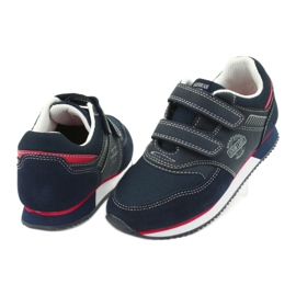 American Club Amerikanische Sportschuhe, marineblau RH20 rot 4