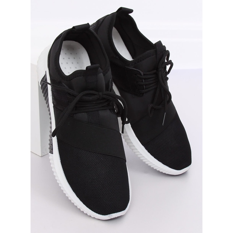 Schwarz 7925-SP Schwarze Sportschuhe 1