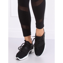 Schwarz 7925-SP Schwarze Sportschuhe 2