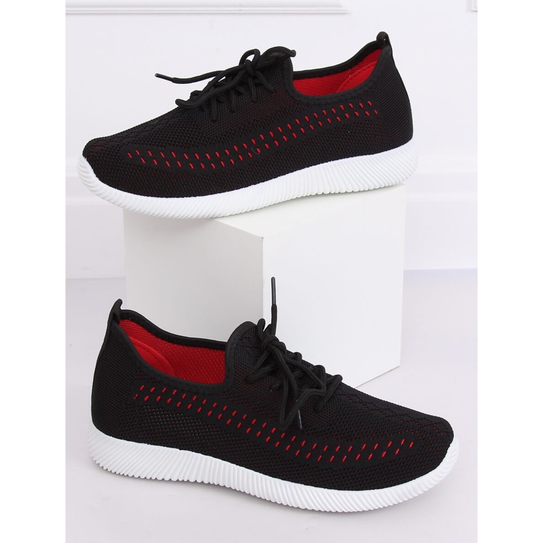 Schwarz MG1517 Schwarze Sportschuhe 1