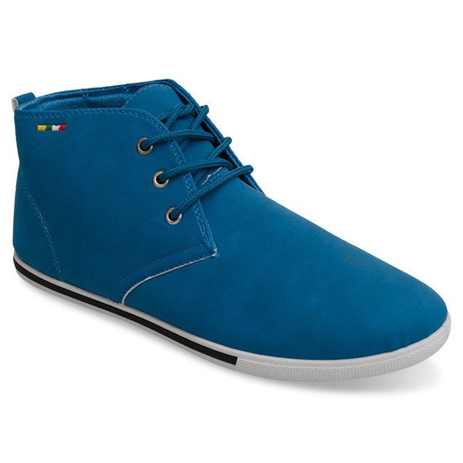 Skate 66511 Blaue hohe Turnschuhe 1