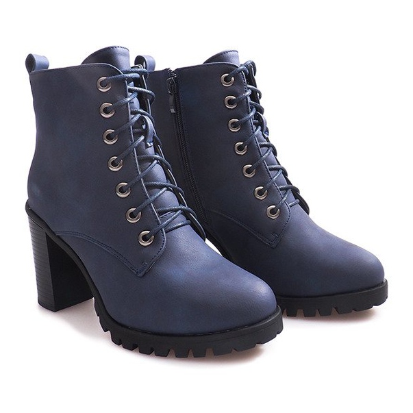 Isolierte Stiefeletten W331 Navy Blue marineblau 1