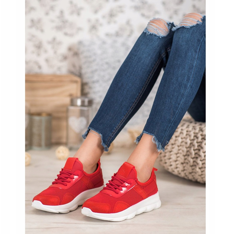 Marquiz Sportschuhe zum Hineinschlüpfen rot 2