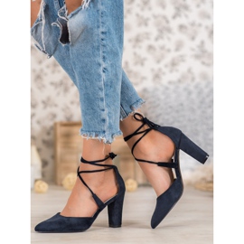 Goodin Gebundene Pumps blau 1