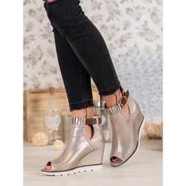 Filippo Goldene Stiefeletten 1