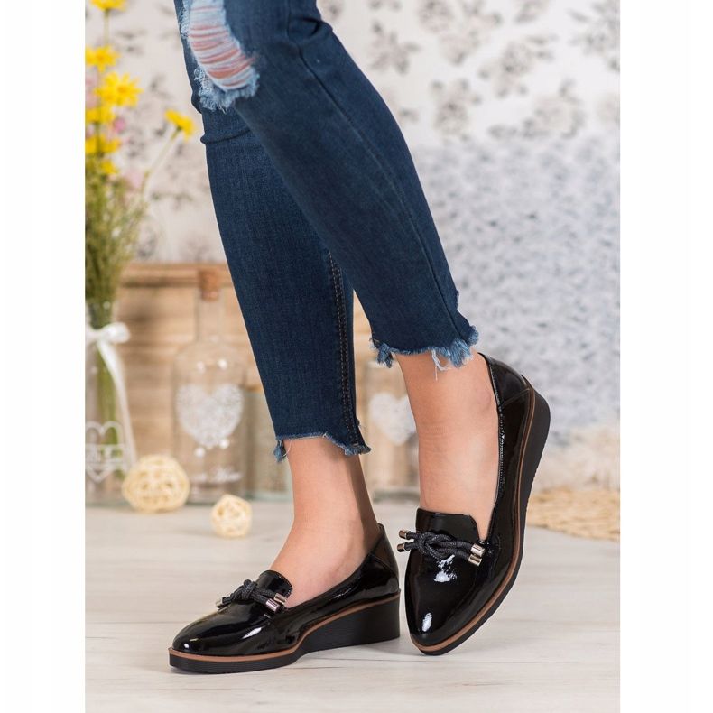 Black Lords auf dem VINCEZA Keil schwarz 1