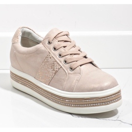 Rosa Sportschuhe Turnschuhe HQ996 1