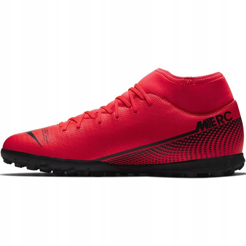 Nike Mercurial Superfly 7 Club Tf M AT7980-606 Fußballschuhe rot rot 1