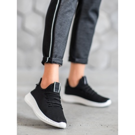 SHELOVET Sportschuhe mit Mesh schwarz 1