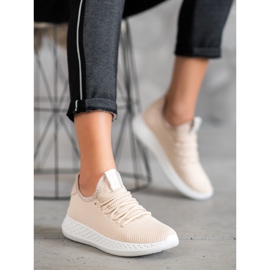 SHELOVET Sportschuhe mit Mesh braun 1