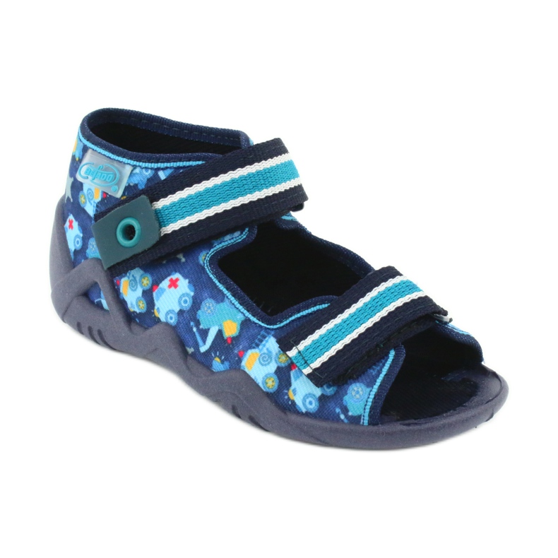 Befado Kinderschuhe 250P090 marineblau blau mehrfarbig 2