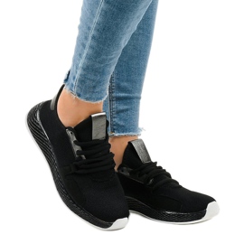Schwarze Sportschuhe BL20190-SP 1