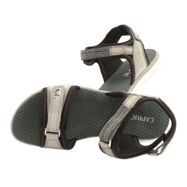Bequeme Sportsandalen Caprice 28606 beige braun 6