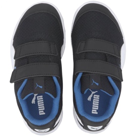 Puma Stepfleex 2 Mesh Ve V Ps Jr 192524 10 weiß schwarz blau 1