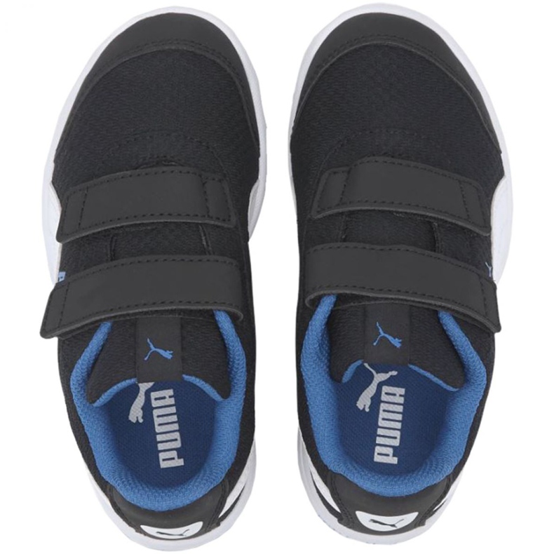 Puma Stepfleex 2 Mesh Ve V Ps Jr 192524 10 weiß schwarz blau 1