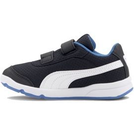 Puma Stepfleex 2 Mesh Ve V Ps Jr 192524 10 weiß schwarz blau 2