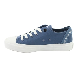 Big Star Schnür-Jeans-Sneaker FF274211 blau 2