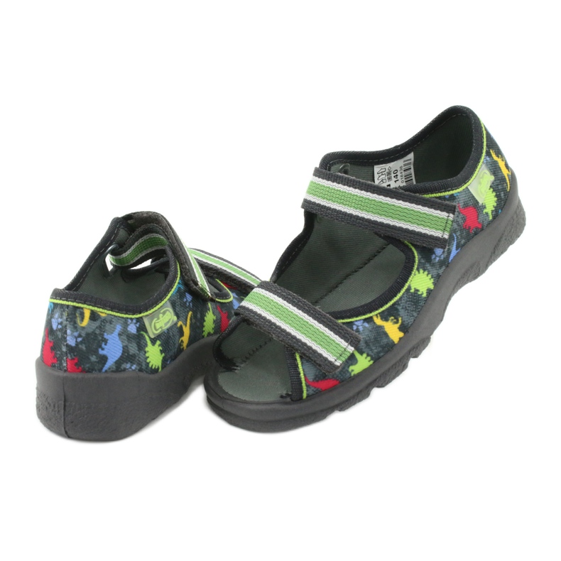 Befado Kinderschuhe 969X140 rot blau grau grün gelb 4