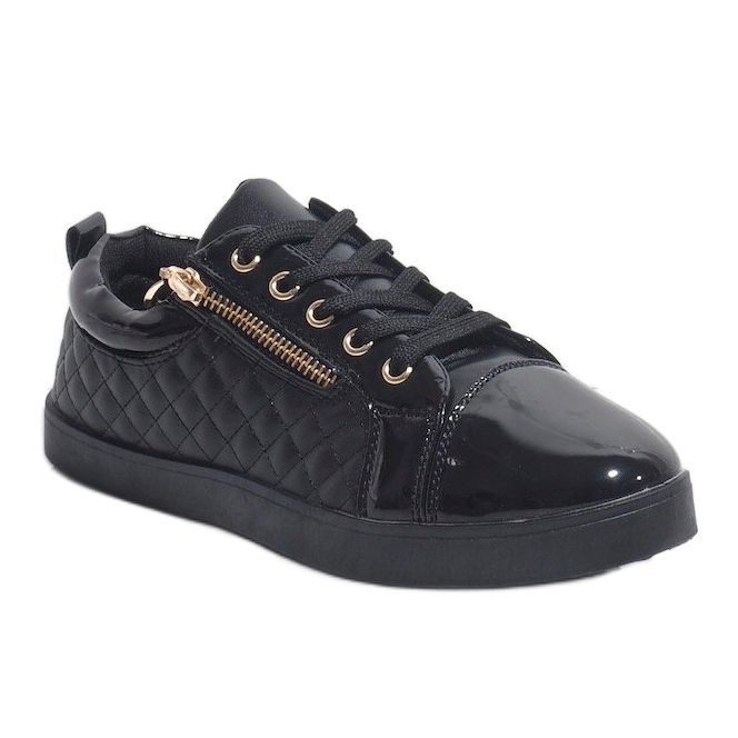 Schwarze modische Damen-Sneaker R19-2 1