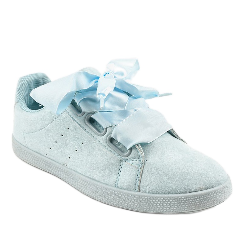 Blaue Sneakers aus Wildleder AM-8105 1