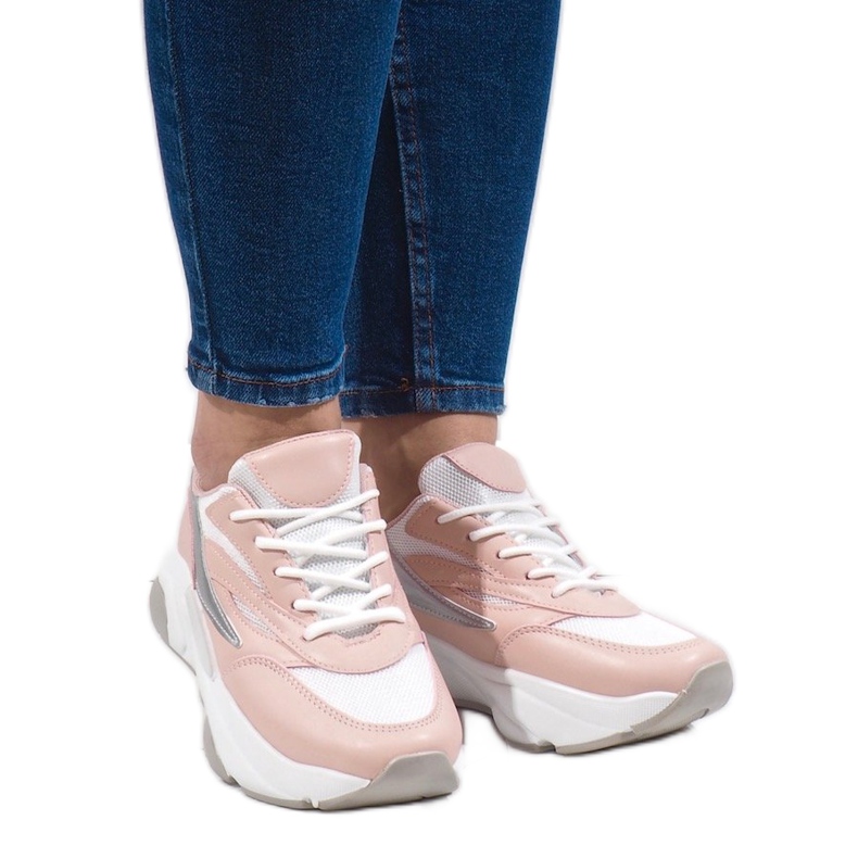 Rosa Sport-Sneaker SX001-11 1