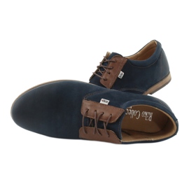 Riko Herrenlederschuhe 777 Marineblau 6