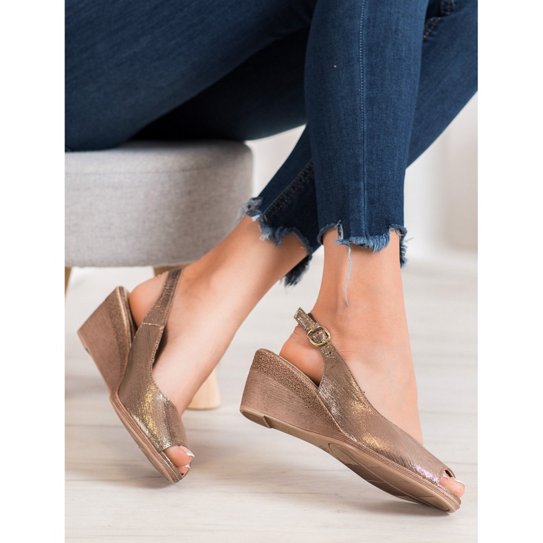 Sergio Leone Offene goldene Sandalen 2