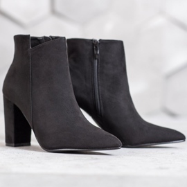 SHELOVET Stylische Stiefel schwarz 1