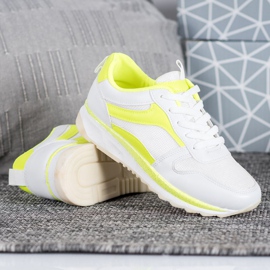 SHELOVET Gebundene weiße Schuhe 1