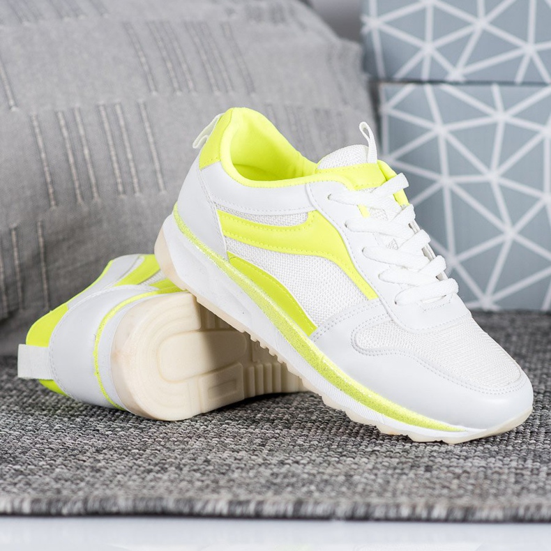 SHELOVET Gebundene weiße Schuhe 1